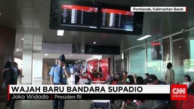 Presiden Jokowi Resmikan Bandara Supadio Pontianak