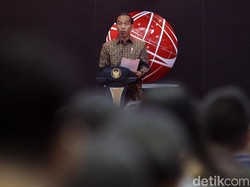 Buka Perdagangan Saham 2022, Jokowi Sebut RI di Atas Singapura