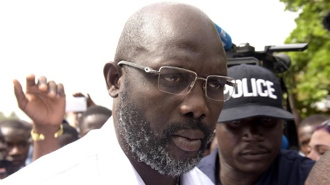 FOTO: Karier George Weah dari Pesepakbola Hingga Presiden