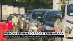 Puncak Kembali Dipadati Kendaraan