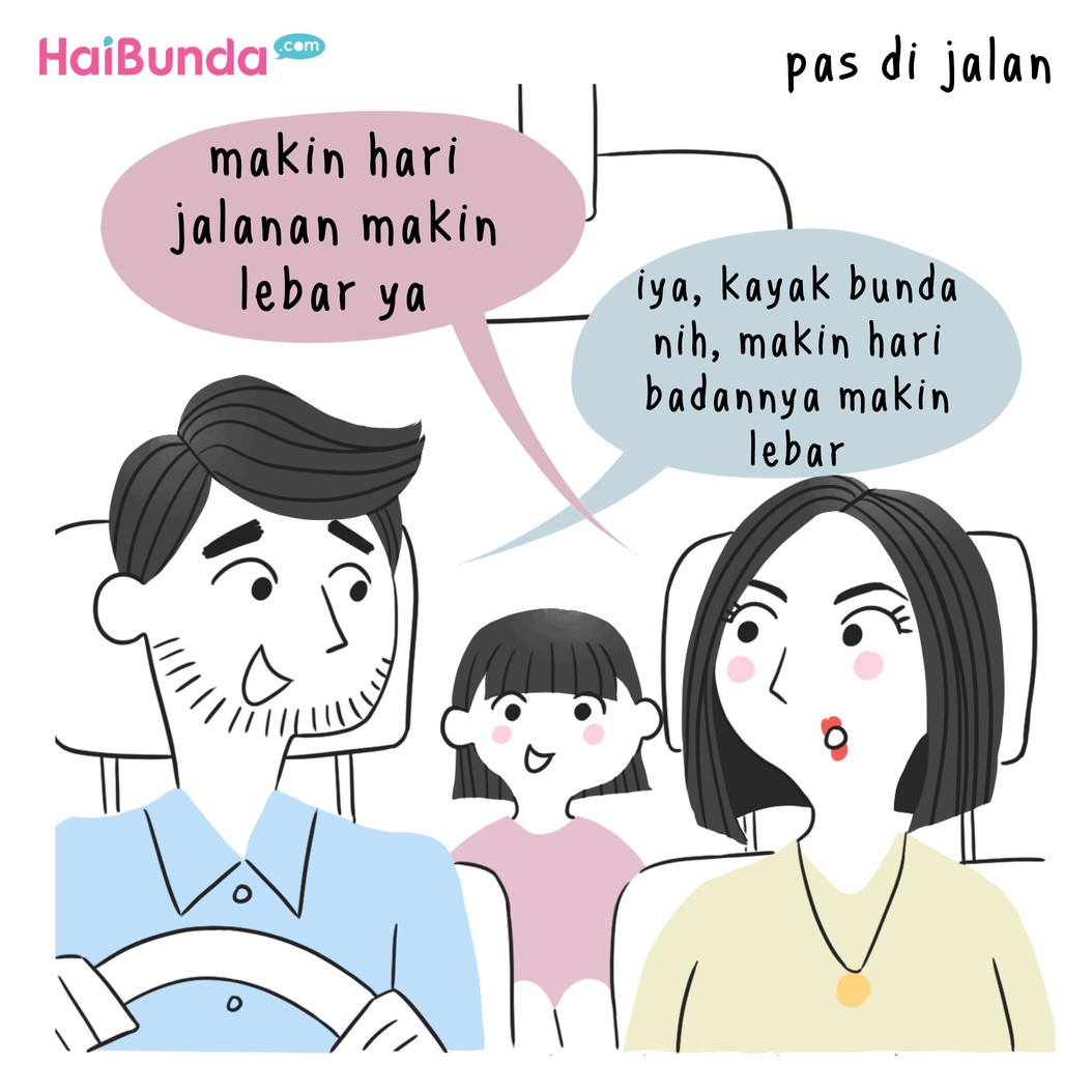Gendutan bisa jadi isu tersendiri buat ibu. Nah, Bunda juga pernah merasakan hal serupa? Terus gimana respons pasangan? Yuk bagikan ceritanya di kolom komentar.