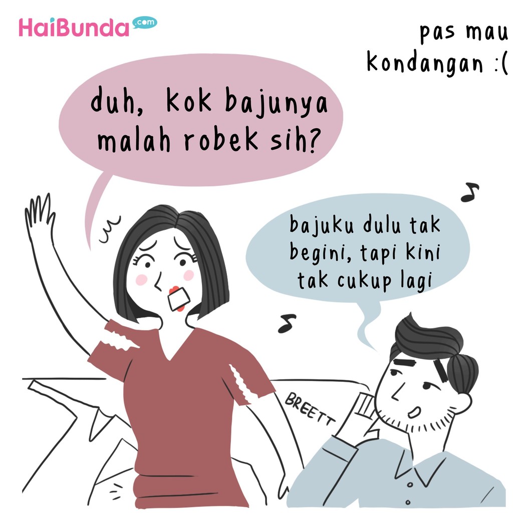 Gendutan bisa jadi isu tersendiri buat ibu. Nah, Bunda juga pernah merasakan hal serupa? Terus gimana respons pasangan? Yuk bagikan ceritanya di kolom komentar.