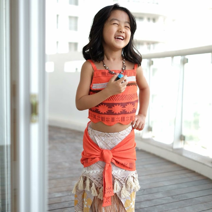 <p>Wah! Kaara jadi Moana nih. Hayo, Maui-nya mana ya? (Foto: Instagram/ @julietaslim)</p>