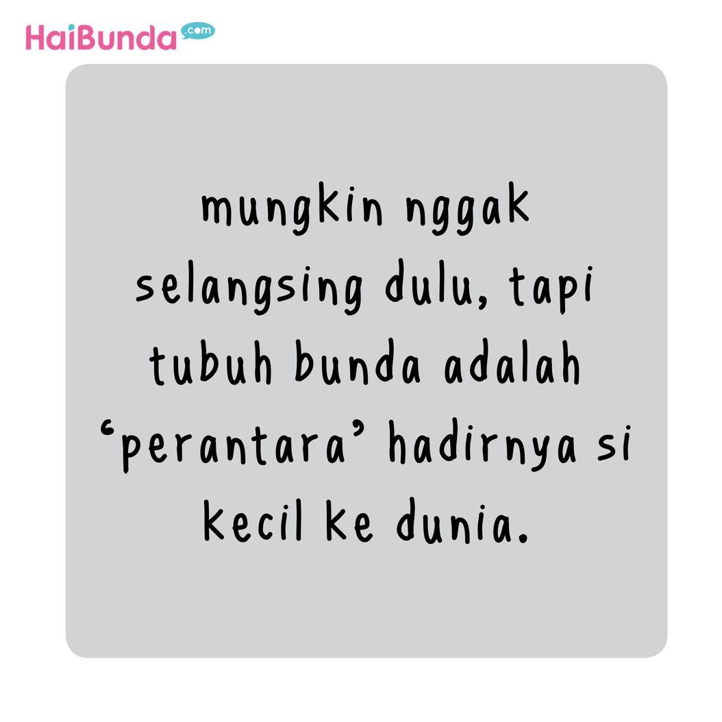 Gendutan bisa jadi isu tersendiri buat ibu. Nah, Bunda juga pernah merasakan hal serupa? Terus gimana respons pasangan? Yuk bagikan ceritanya di kolom komentar.