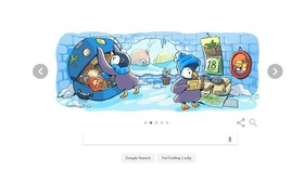 Cerita Penguin di Pulau Tropis Cara Google Rayakan Akhir 2017
