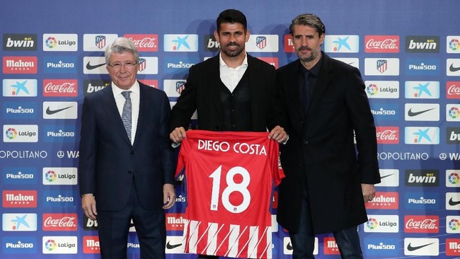 Vitolo dan Diego Costa menjadi kado tahun baru bagi klub yang menjadi runner up sementara di La Liga 2017/2018.