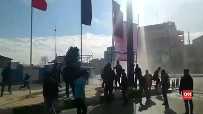 VIDEO: Demonstran Iran Tak Patuhi Perintah Presiden Rouhani