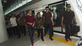 Jokowi Soroti Kurangnya Fasilitas Difabel di KA Bandara