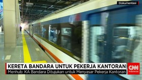 Kereta Bandara Soetta Ditargetkan untuk Pekerja Kantoran