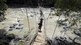 Jembatan Gantung Putus di Probolinggo, 40 Anak Sekolah Terjatuh