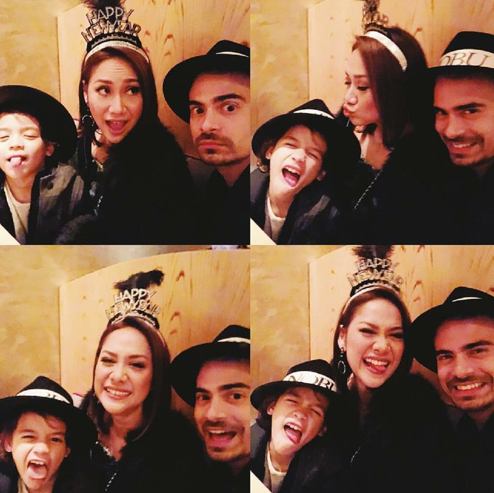 <p>Bunga Citra Lestari atau Unge menghabiskan tahun baru bersama keluarga kecilnya. Lucu-lucu banget ya ekspresi si kecil Noah pas difoto kayak gini. (Foto: Instagram/bclsinclair)</p>