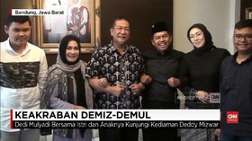 VIDEO: Komitmen Kekeluargaan ala Dedi-Deddy Jelang Pilgub