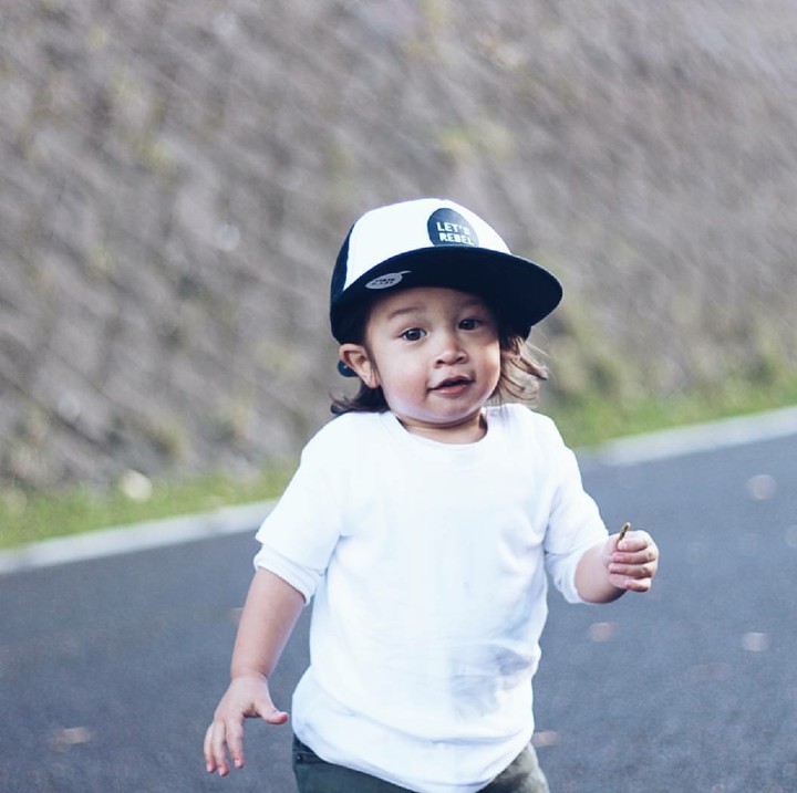 <p>Kalau sang adik, Kenji Zizou Bachdim, umurnya 3 tahun. (Foto: Instagram/jenniferbahcdim)</p>