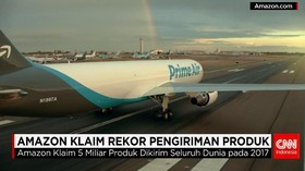 Amazon Klaim Pengiriman 5 Miliar Produk Lebih pada 2017