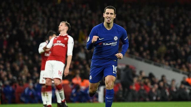Eden Hazard menilai Chelsea seharusnya bisa meraih kemenangan di markas Arsenal melihat banyaknya peluang yang gagal mereka manfaatkan.