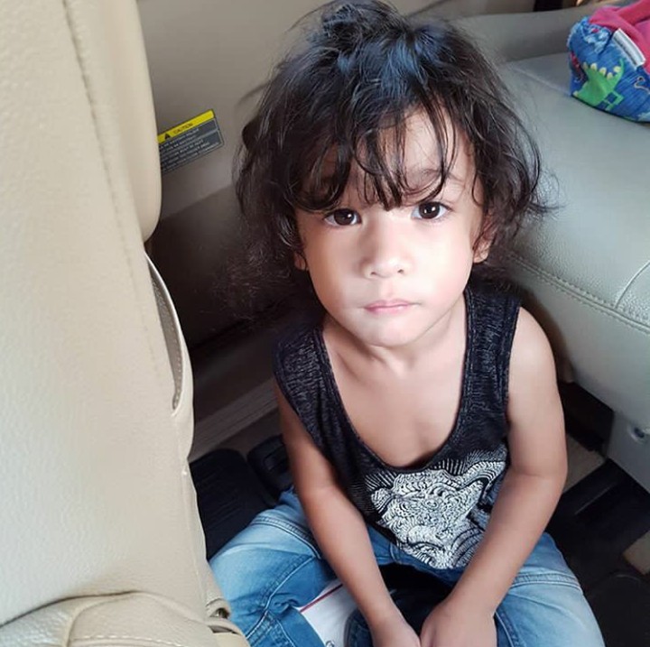<p>Lucu banget ya Seth ini... (Foto: Instagram @rimamelati)</p>