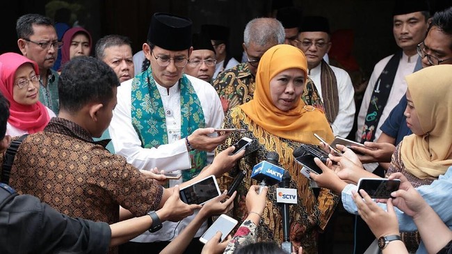 Sandiaga Uno mengatakan, kapasitas TMP Kalibata sudah hampir penuh terisi. Kapasitas TMP hanya 1.411 makam dan telah terisi 9 ribu makam.