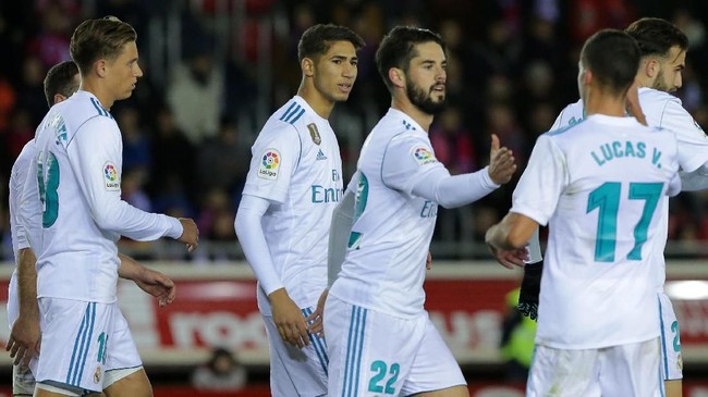 Zinedine Zidane mengakui bahwa Real Madrid belum berada di level terbaik dalam hal kepercayaan diri saat bertanding di lapangan.