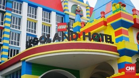 Bermalam bersama Kepingan Lego
