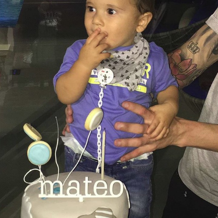 <p>Throwback saat Mateo ulang tahun yang pertama. (Foto: Instagram @leomessi)</p>