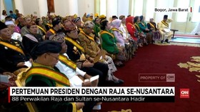 VIDEO: 'Bisikan' Raja dan Sultan di Indonesia kepada Jokowi