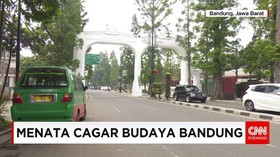 Gapura Penanda Kawasan Cagar Budaya Bandung