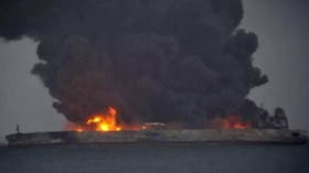 Tabrakan Kapal Tanker dan Kapal Kargo di Cina, 32 Hilang