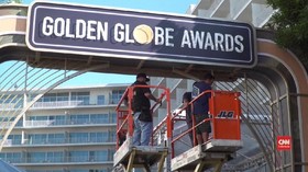 VIDEO: Hollywood Bersiap Menyambut Golden Globe