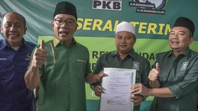 Ridwan Kamil-Uu dan Demiz-Demul Daftar ke KPU Jabar Hari Ini