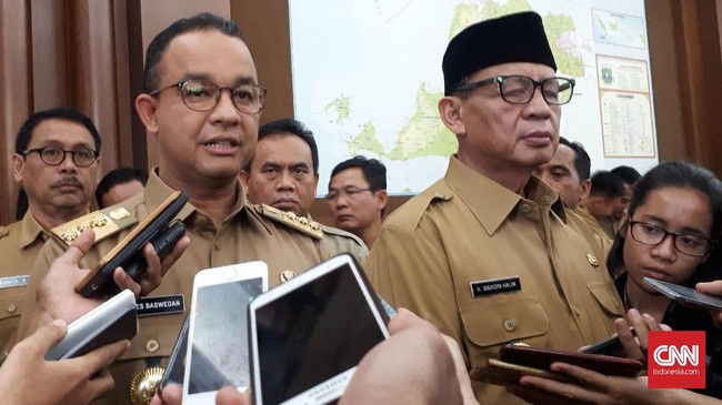 Gubernur DKI Jakarta Anies Baswedan menilai, perlu kerja sama pengembangan transportasi dan ketenagakerjaan dengan para petinggi daerah Jabodetabekjur.