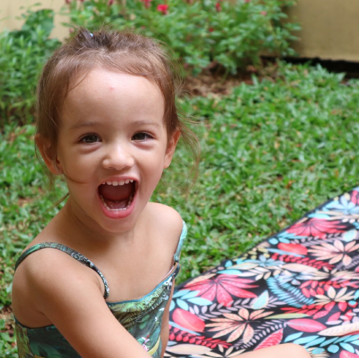 <p>Siapa yang mau piknik? Sienna langsung teriak, 'saya!' (Foto: Instagram/siennalittleexplorer)</p>