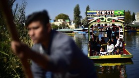 FOTO: Menyusuri Peradaban Aztec dari Perahu Trajineras