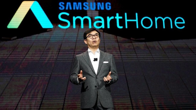Samsung tak menghadirkan Galaxy Note 9, namun hanya pamer konsep rumah dan perangkat pintar yang terhubung internet.