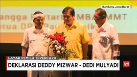 VIDEO: Deklarasi Deddy Mizwar-Dedi Mulyadi di Pilgub Jabar