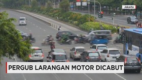 Larangan Motor Masuk MH Thamrin Dicabut