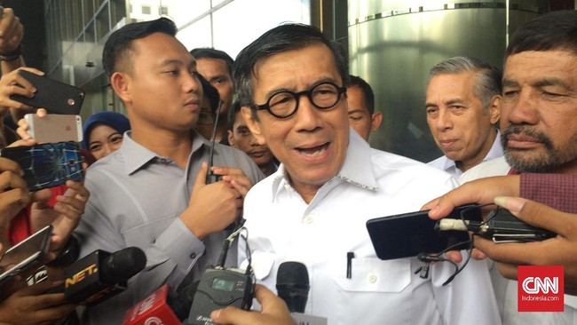 Kemenkumham akan menghadirkan saksi ahli dan saksi fakta dalam sidang gugatan pembubaran HTI, di PTUN Jakarta, Kamis (1/3).