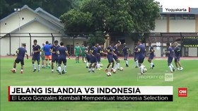 VIDEO: Latihan Jelang Indonesia Selection Vs Timnas Islandia