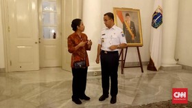 Diplomasi Jalan Kaki, Rini dan Anies Bahas Proyek TOD Jakarta