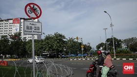 Pertimbangan MA, Larangan Motor Melintas Thamrin Langgar HAM