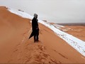 Ketiga Kalinya dalam 4 Dekade, Salju Turun di Gurun Sahara