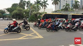 Motor Lewat Thamrin Dinilai Hambat Program ERP