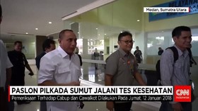 Pasangan Calon Kepala Daerah Sumatera Utara Jalani Pemeriksaa