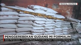 950 Kilogram Mi Berformalin Disita