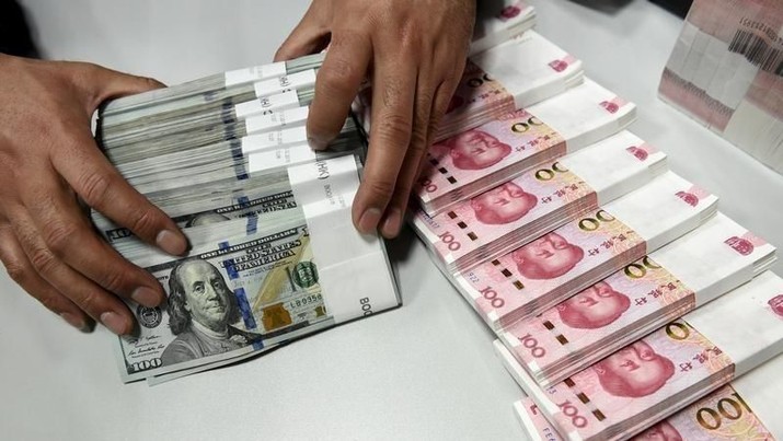 Rupiah di Posisi Terlemah Lawan Yuan