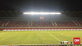 Viral Nasi Ayam di Tribune Stadion Maguwoharjo Markas PSS Sleman