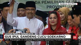 VIDEO: Gus Ipul Gandeng Cucu Sukarno di Jawa Timur