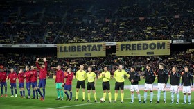 FOTO: Barcelona Pesta Gol ke gawang Celta Vigo