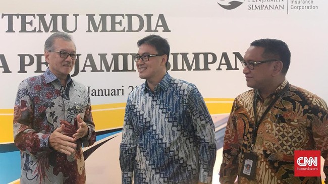 Lembaga Penjamin Simpanan memutuskan menahan tingkat bunga penjaminan untuk simpanan rupiah di bank umum 5,75 persen, dan Bank Perkreditan Rakyat 8,25 persen.