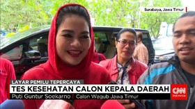 Calon Kepala Daerah Jawa Timur Menjalani Tes Kesehatan Tahap