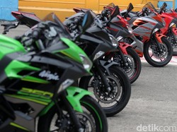 Motor Listrik Kawasaki Dipastikan Punya Transmisi Manual 4 Percepatan